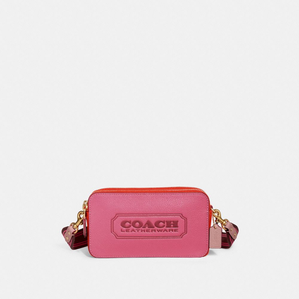 COACH® | Kira Crossbody Bag In Colorblock With Coach Badge