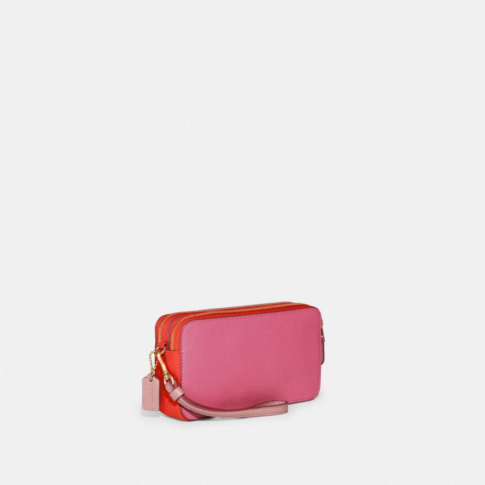 COACH HEART CROSSBODY IN COLORBLOCK, PINK- BRAND NEW !!BEST SELLER!!