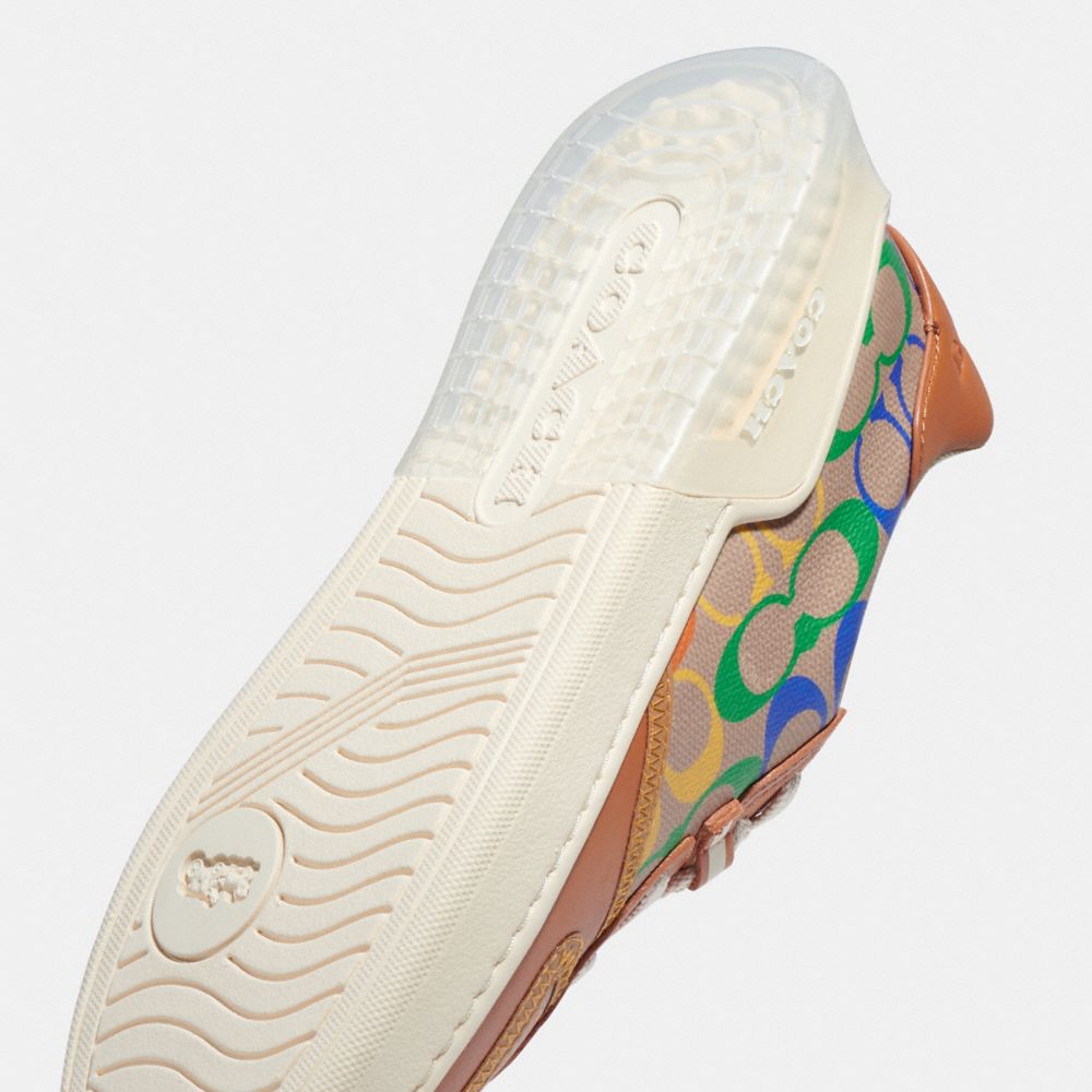 Rainbow signature coach discount shoes