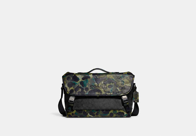League Bike Bag In Signature With Camo Print Leather image number 0