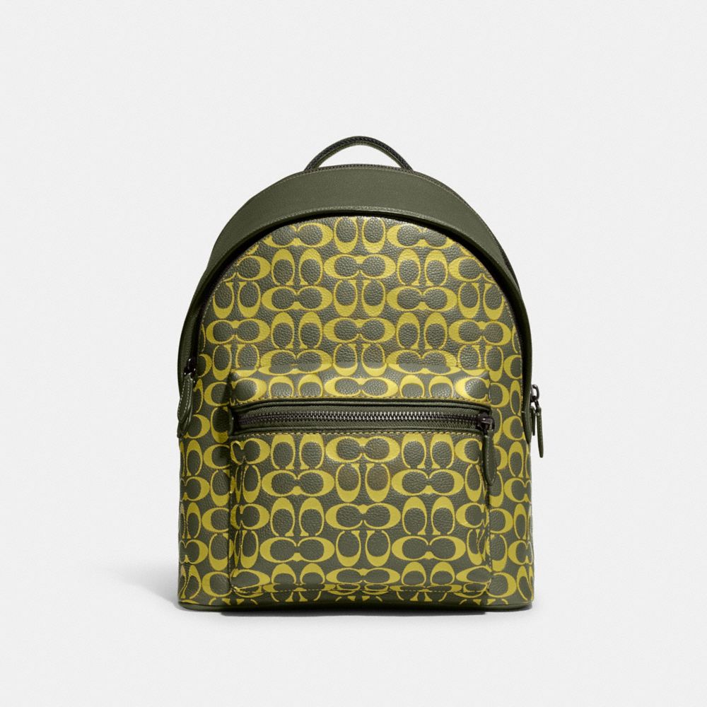 Coach best sale colorful backpack