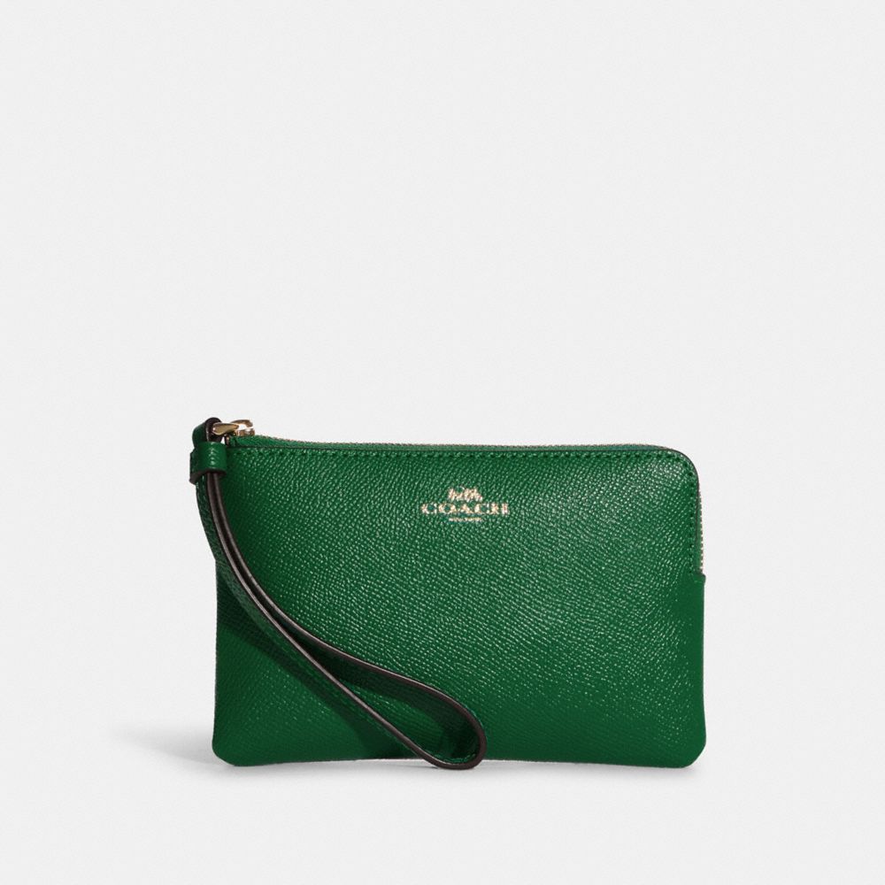 Corner Zip Wristlet