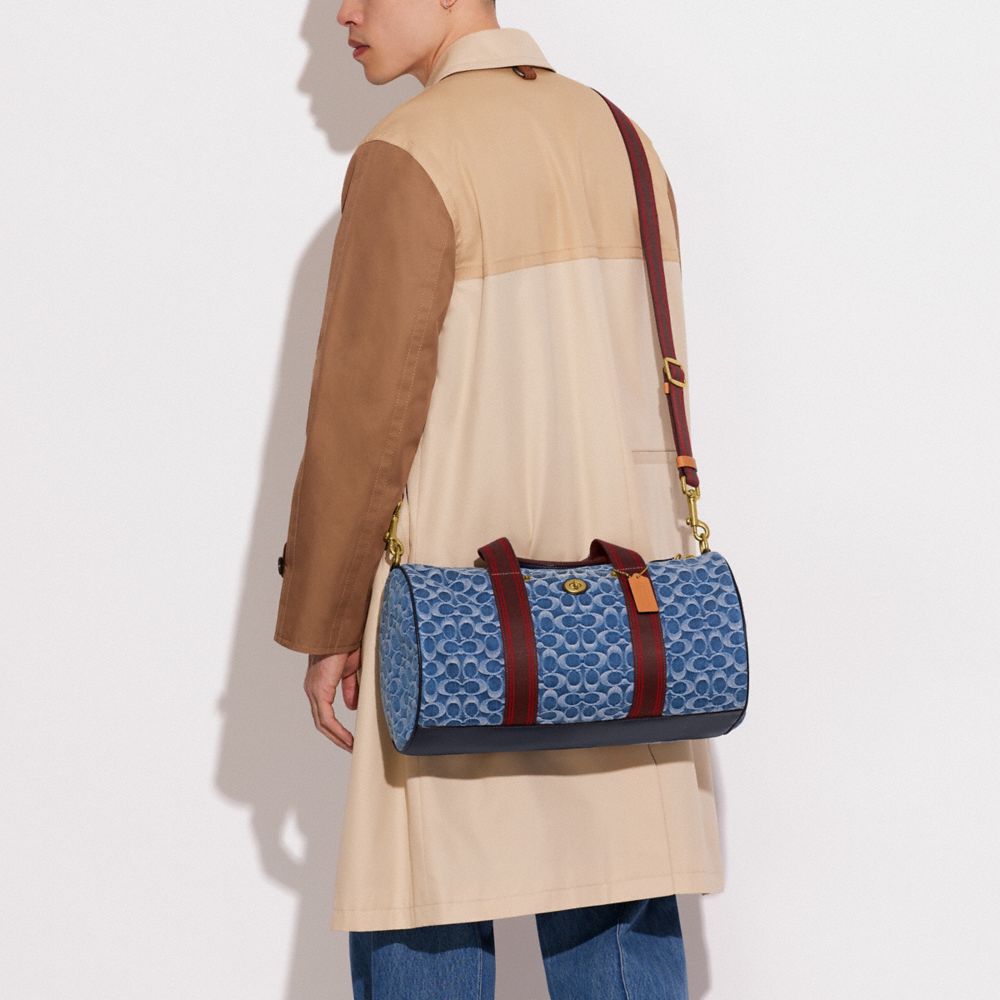Duffle In Signature Denim