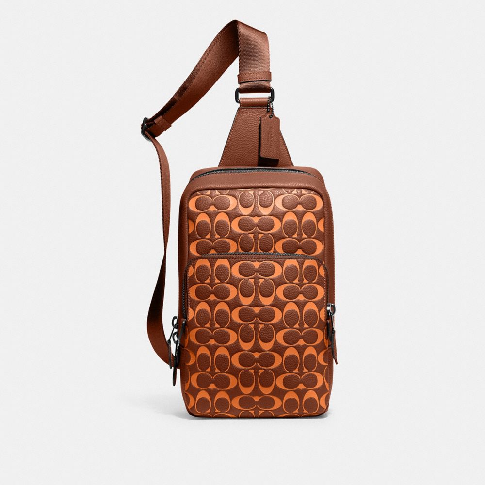 ショルダーバッグ COACH Gotham Pack In Signature Canvas CAX67 COACH® | Gotham Pack In Signature Canvas