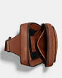COACH®,GOTHAM PACK IN SIGNATURE LEATHER,Medium,Saddle/Papaya,Inside View,Top View