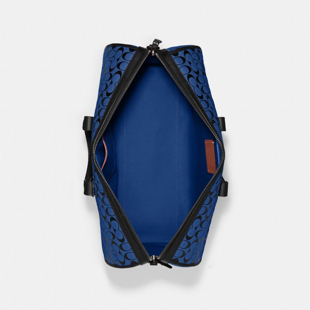 Gotham Duffle Bag In Signature Leather