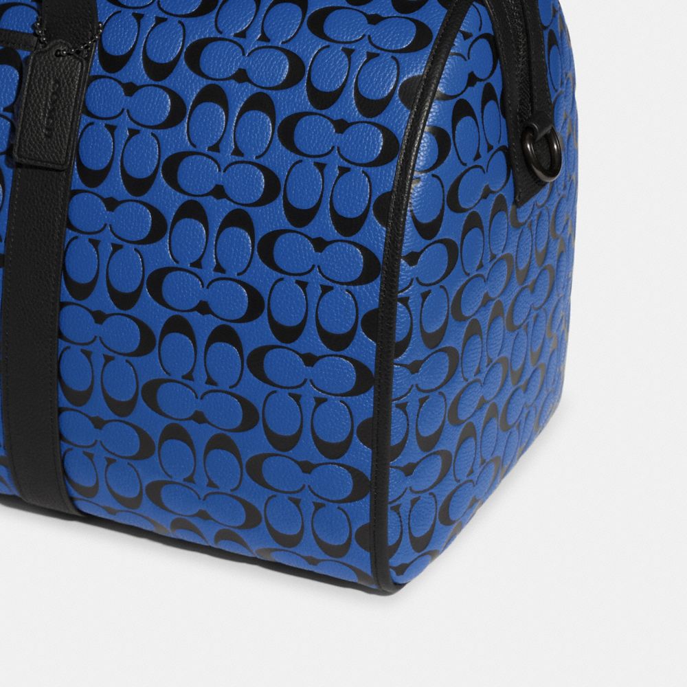 COACH®,Gotham Duffle Bag In Signature Leather,,Closer View