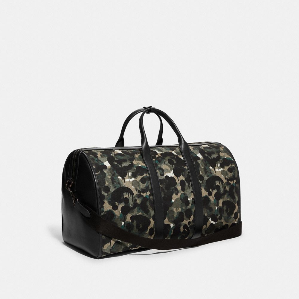 COACH®  Gotham Duffle In Canvas With Camo Print