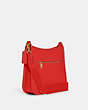 COACH®,SAC BESACE DEMPSEY,Cuir galet,Im/Rouge Miami,Angle View