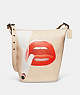 COACH®,COACH X TOM WESSELMANN DUFFLE 27,Glovetanned Leather,Large,Ivory Multi,Front View
