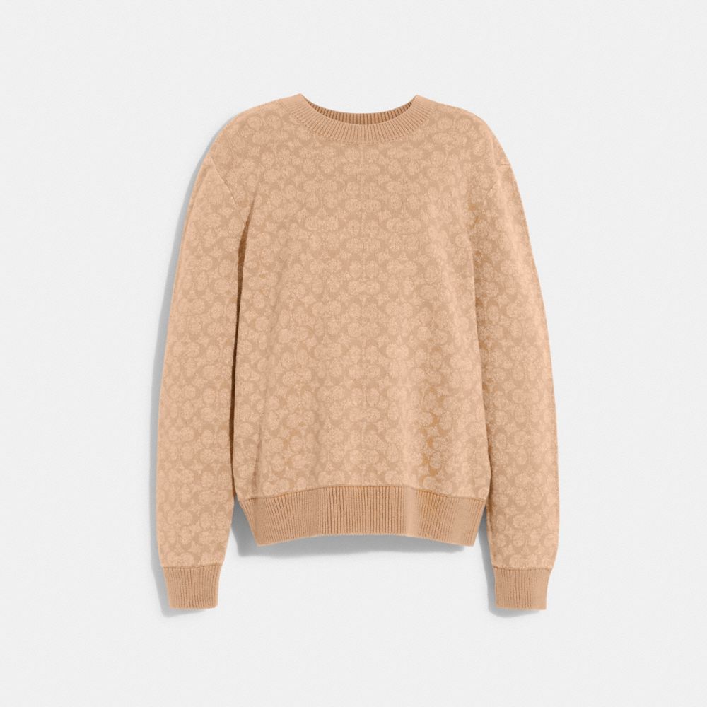 Signature Crew Neck Sweater, Knitwear