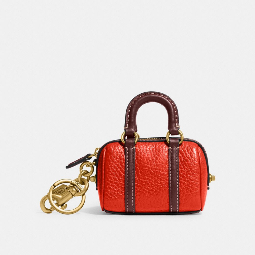 COACH®  Mini Ruby Satchel Bag Charm