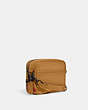 COACH®,COACH X TOM WESSELMANN FLIGHT BAG,Glovetanned Leather,Small,Tan Multi,Angle View