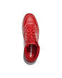 COACH®,CITYSOLE HIGH TOP SNEAKER WITH TROMPE L'OEIL,Leather,Sport Red/Steam,Inside View,Top View
