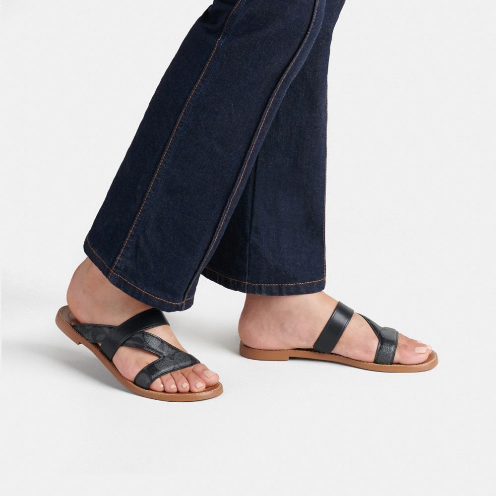 サンダル COACH Sport Sandal セール】コーチ COACH COACH サンダル BRYNN LTH SANDAL CS094