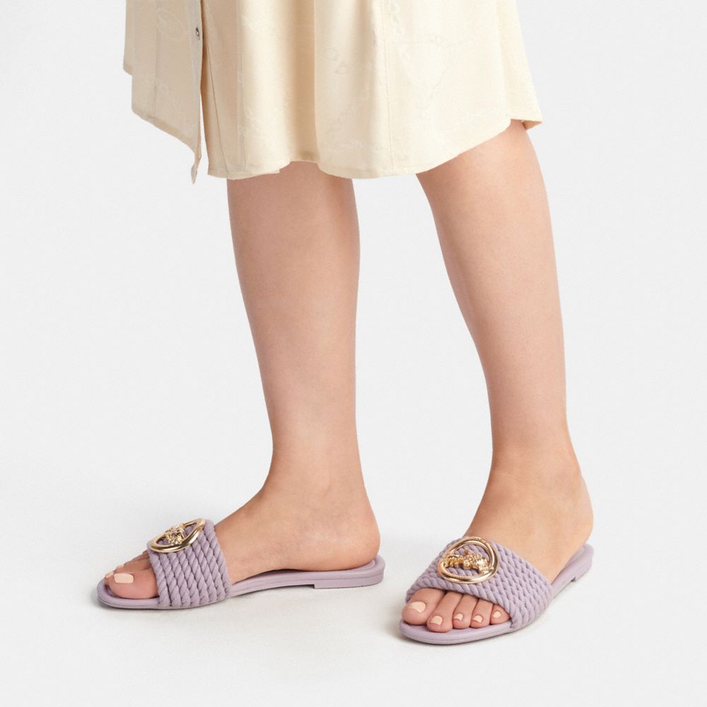 Coach jolie best sale flip flops