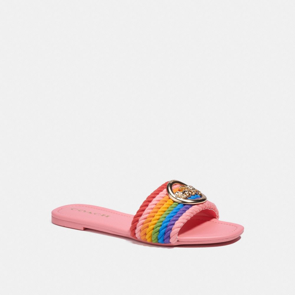 Coach rainbow sandals new arrivals