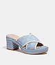COACH®,ESPADRILLE SLOAN,chambray,Chambray,Front View