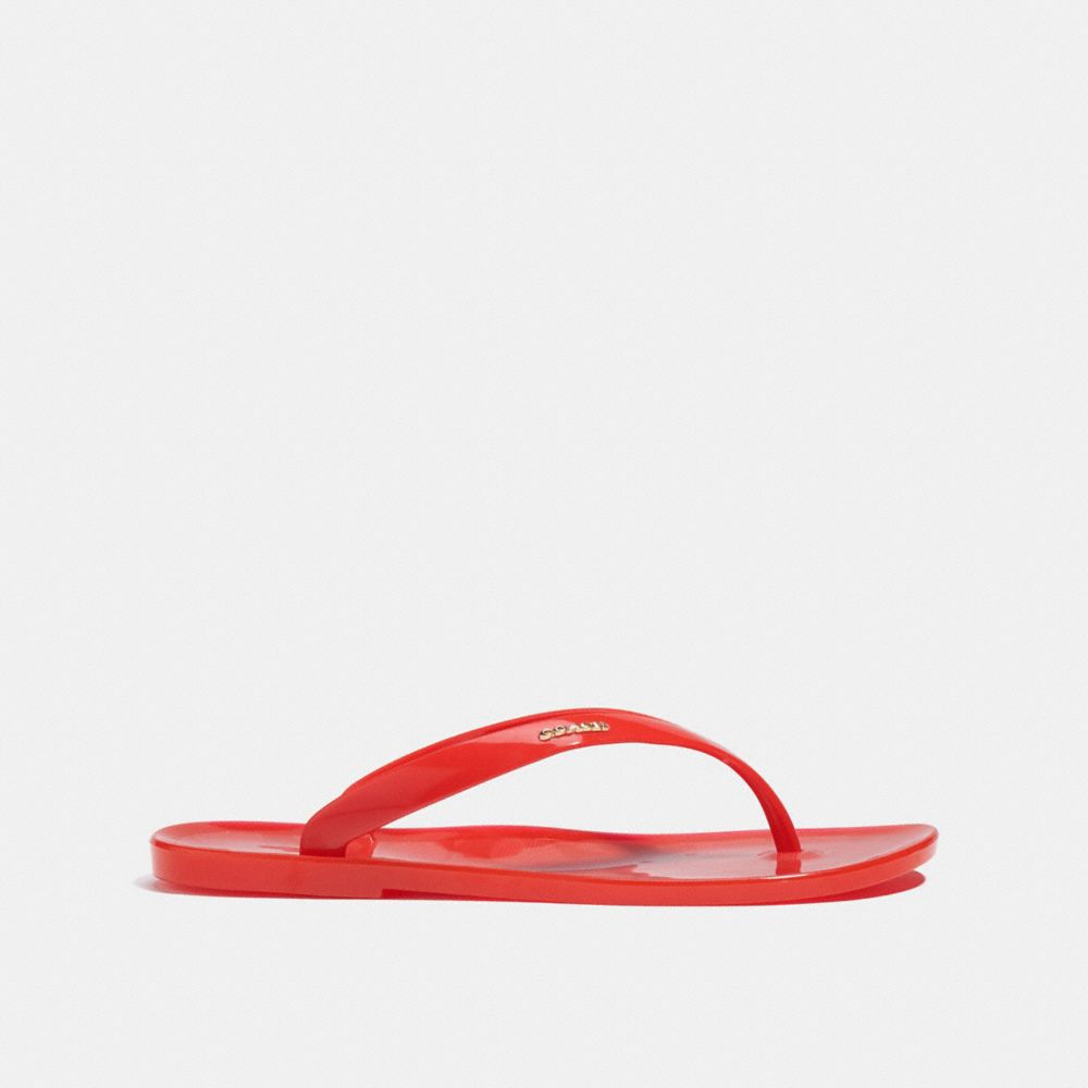 COACH®,Nisa Sandal,,Angle View