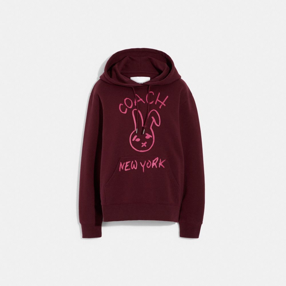 Coach bunny sales sweatshirt