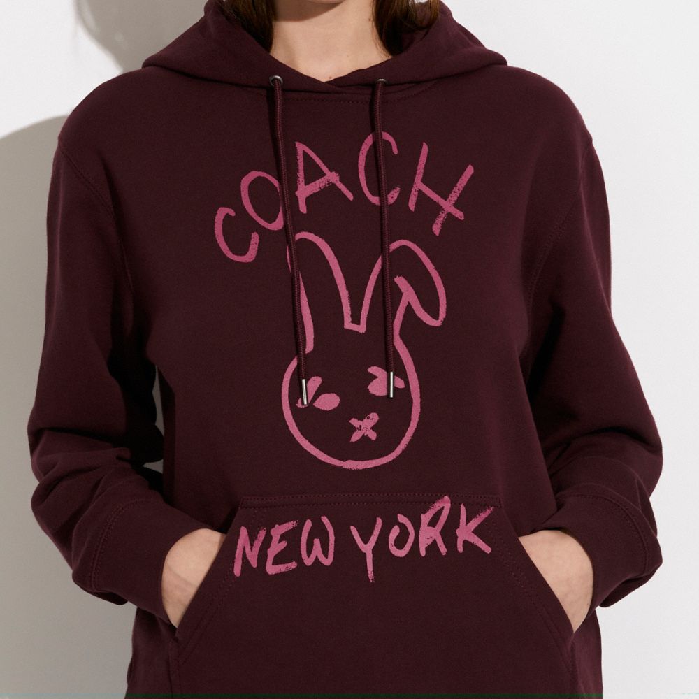 Rabbit hoodie store