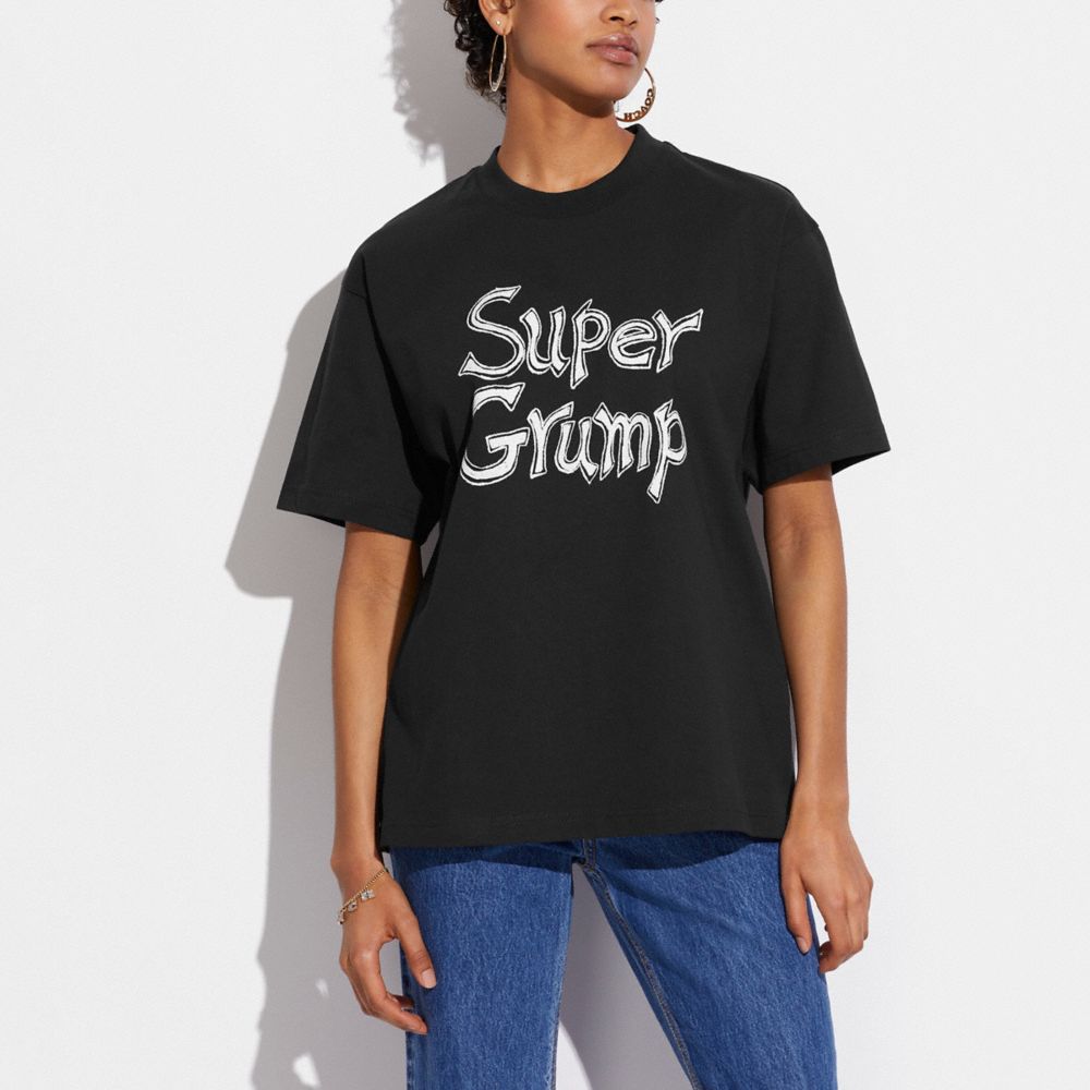 COACH®,スーパー グランプ スケーター Tシャツ オーガニック コットン,