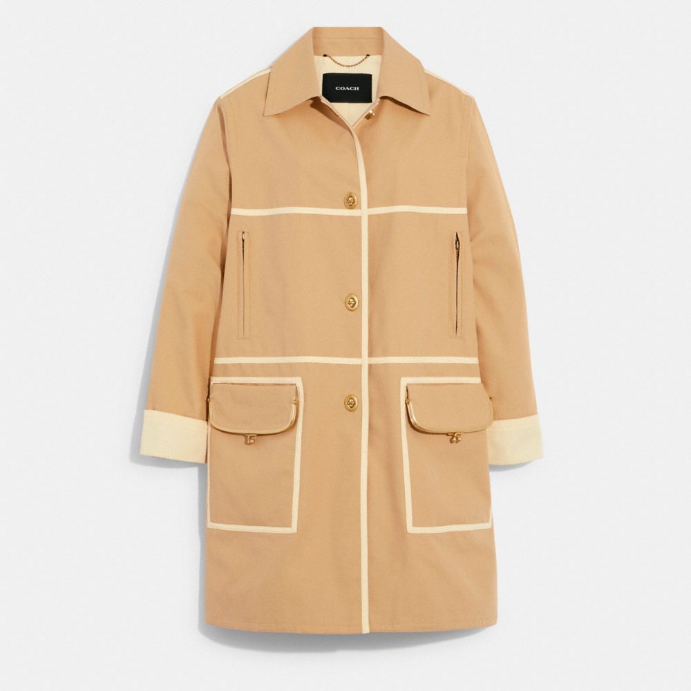 Coach trench clearance jacket