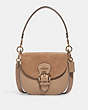 COACH®,KLEO SHOULDER BAG 23,Mixed,Medium,Gold/Taupe,Front View
