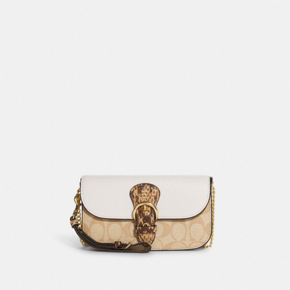 Kleo Crossbody En Toile Blocked Signature