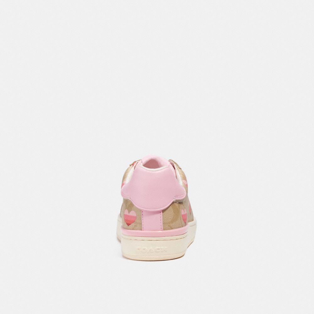 Clip Low Top Sneaker In Signature Canvas