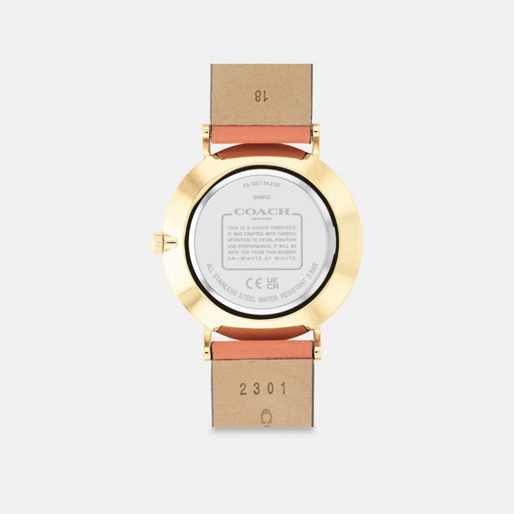 COACH®,Perry Watch, 36 Mm,,Back View
