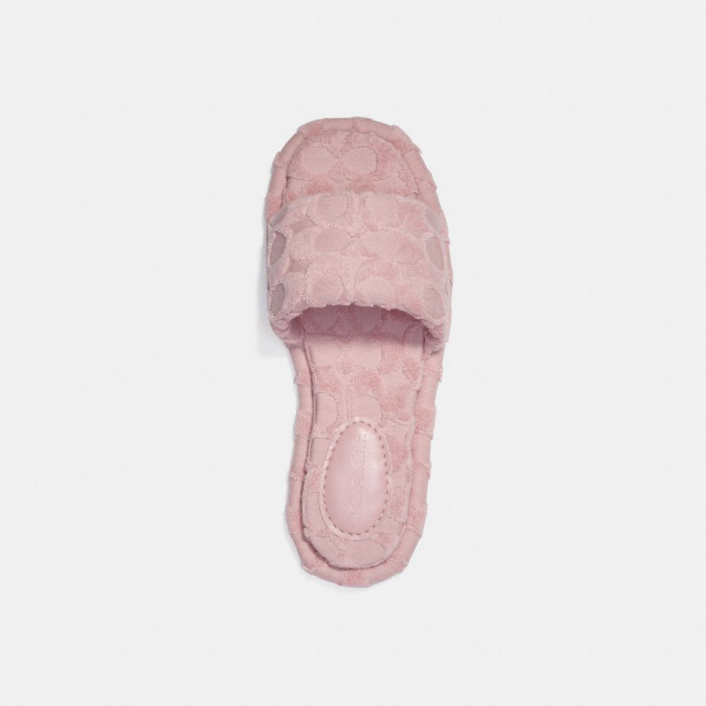 Bridgett Sandal In Signature Terry Cloth