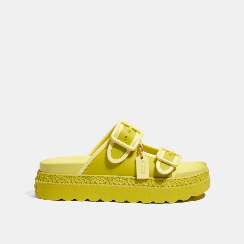 COACH®,Lucy Sandal,,Angle View