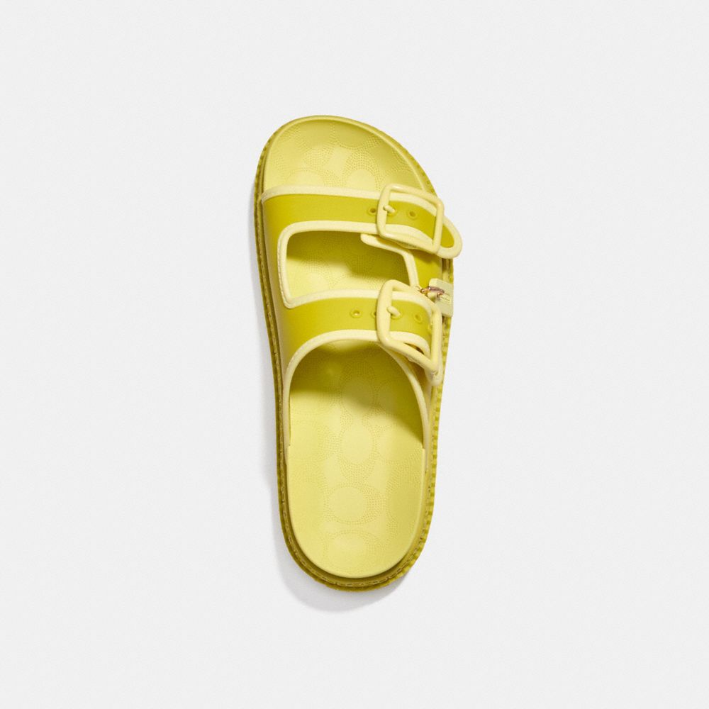 COACH®,Lucy Sandal,,Inside View,Top View