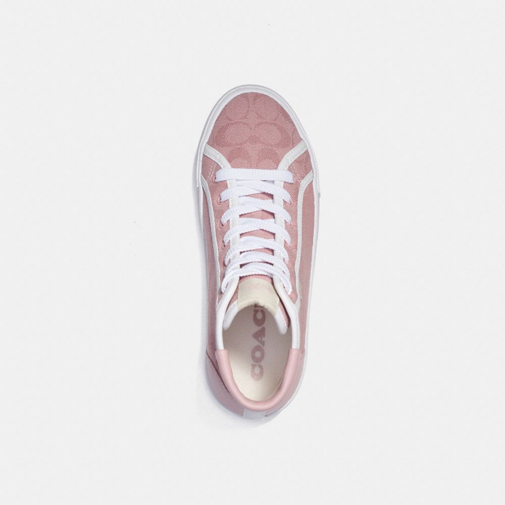 Citysole High Top Platform Sneaker In Signature Jacquard Canvas