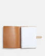 COACH®,COACH X TOM WESSELMANN NOTEBOOK,Glovetanned Leather,Medium,Brass/Ivory,Inside View,Top View