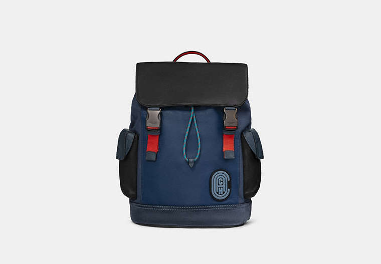 Restored Rivington Backpack In Colorblock With Coach Patch