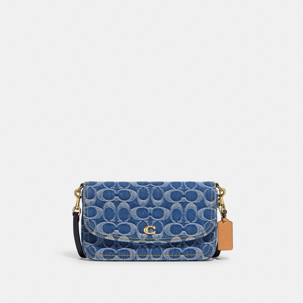 Hayden Crossbody Bag In Signature Denim