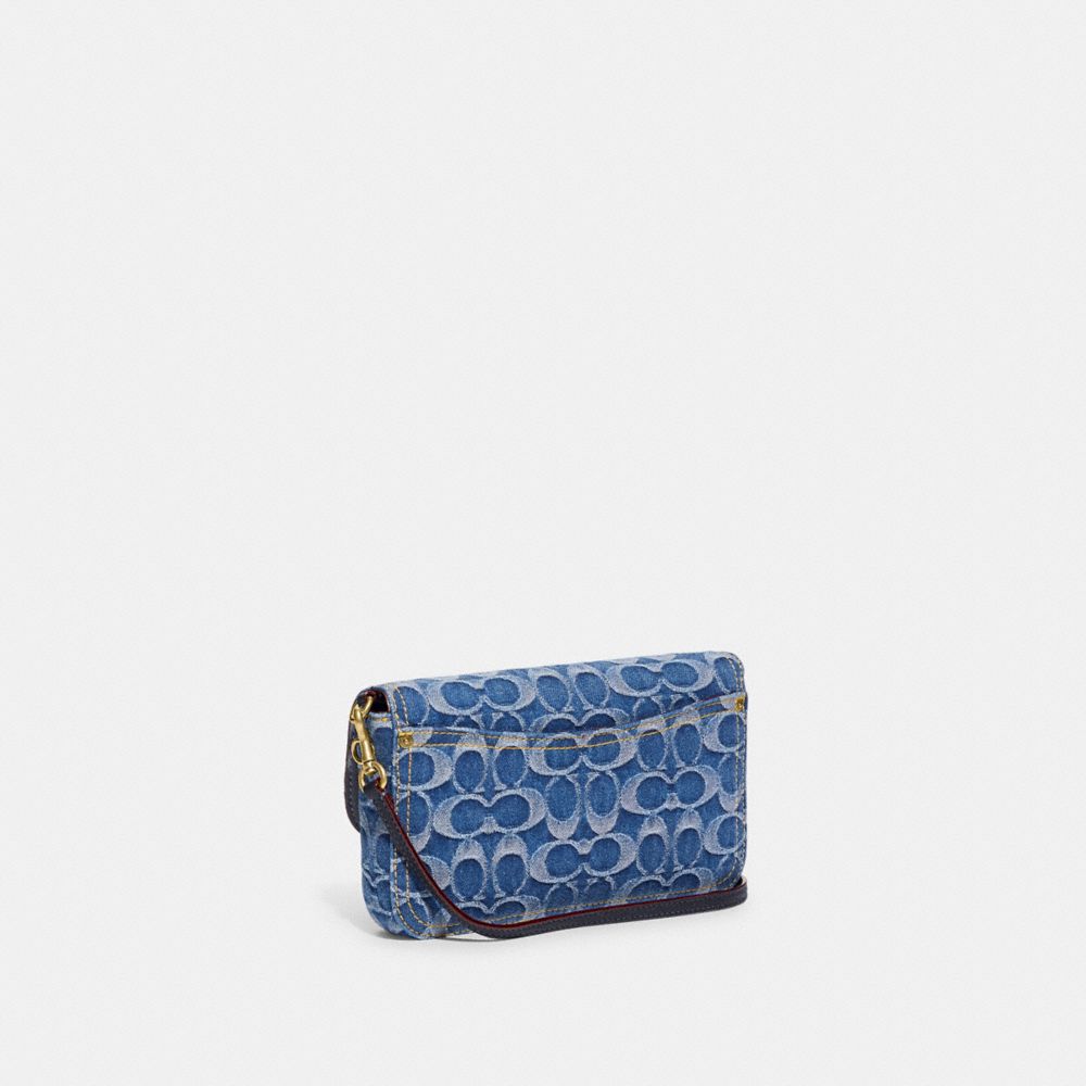 Hayden Crossbody Bag In Signature Denim