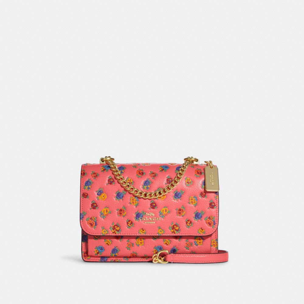 COACH® | Klare Crossbody With Mini Vintage Rose Print