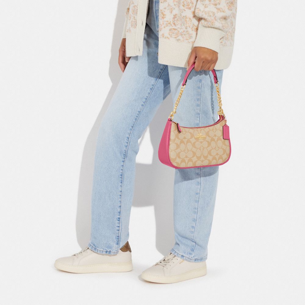 coach teri denim shoulder bag｜TikTok Search