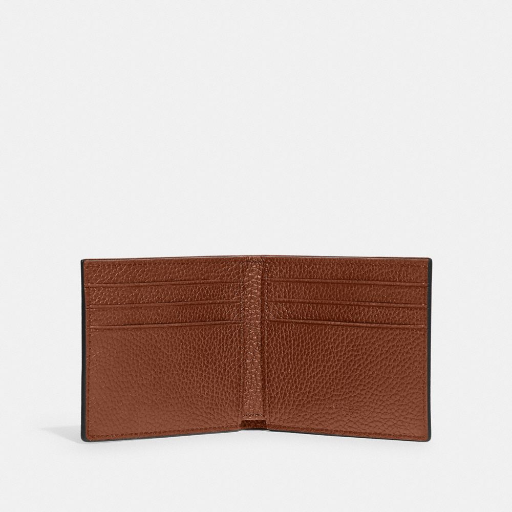 COACH® | Slim Billfold Wallet In Signature Leather