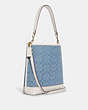 Mollie Bucket Bag In Signature Chambray