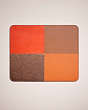 COACH®,REMADE COLORBLOCK MOUSE PAD,n/a,Medium,Brown/Multi,Front View