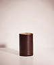 COACH®,REMADE PENCIL CUP,n/a,Mahogany Brown,Front View