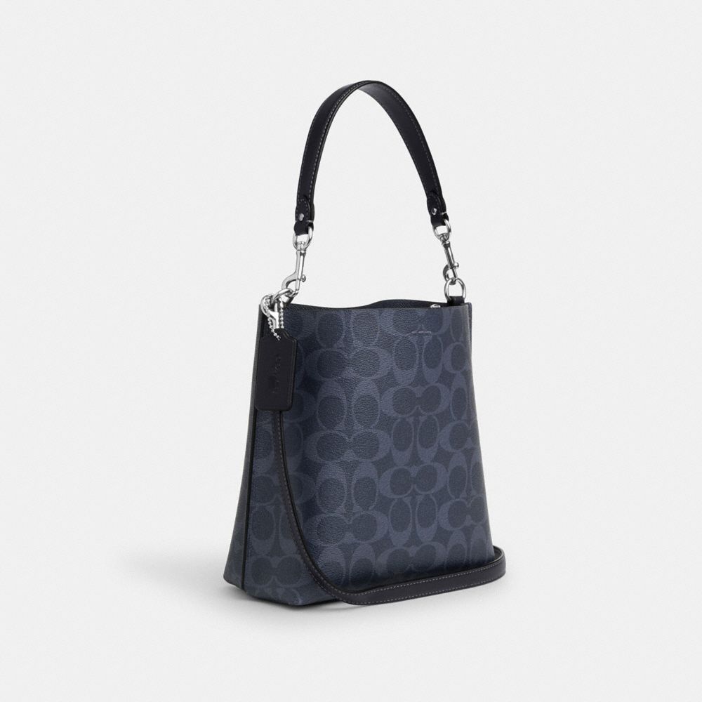 Sac coach outlet bleu marine