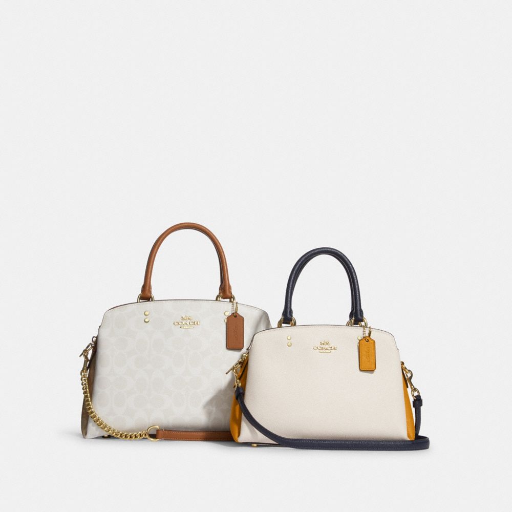 Coach Mini Lillie Carryall in Colorblock