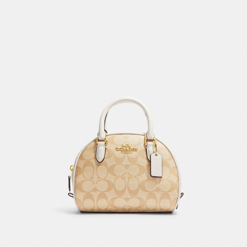 COACH OUTLET® | Sydney Satchel In Signature Canvas