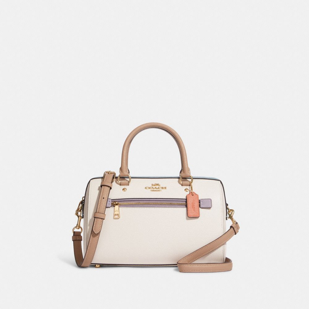 COACH® Outlet  Rowan Satchel In Signature Canvas