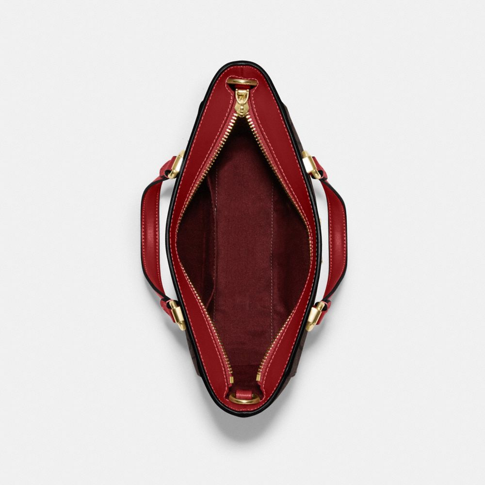Alice Satchel In Signature Canvas